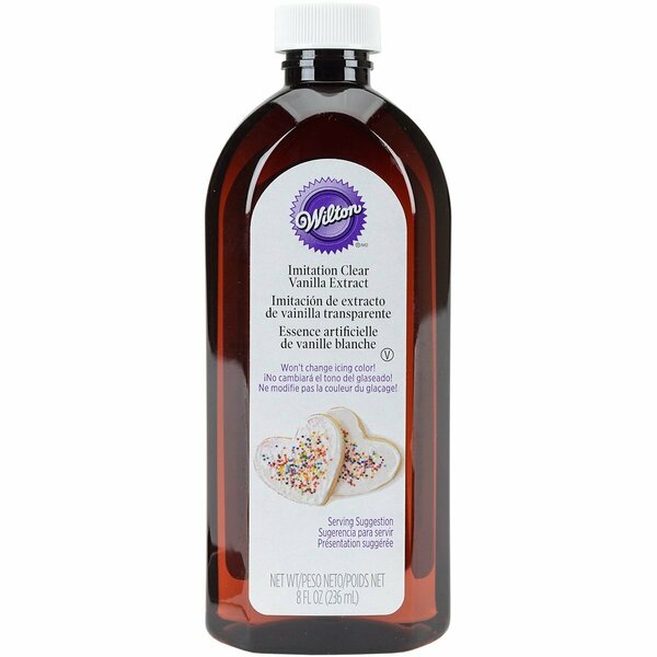 Wilton BOTTLE -CLEAR VANILLA 8 OZ W6042269